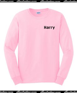 Harry pink Sweatshirt