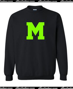 M font Sweatshirt