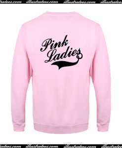 Pink Ladies Sweatshirt Back