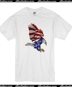 Red White and Blue Eagle T-Shirt