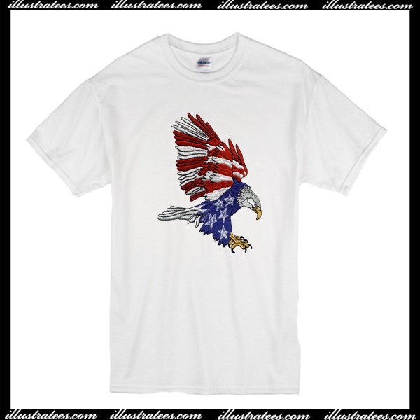 Red White and Blue Eagle T-Shirt
