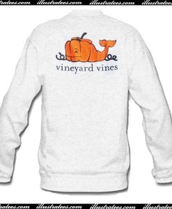 Vineyard Pumkin Pocket Sweatshirt back