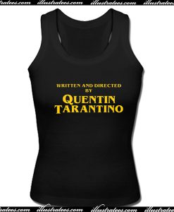 Written and directed Quentin Tarantino Tanktop