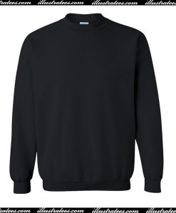 blank black sweatshirt