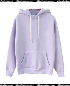 light purple hoodie