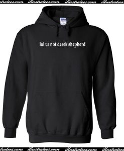 Lol ur not derek shpherd Hoodie