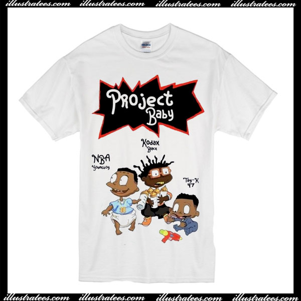 Project Baby White T-Shirts
