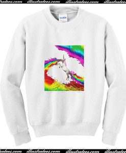 Unicorn Spew Wall Sweatshirt