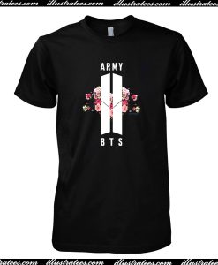 BTS Army Floral T Shirt