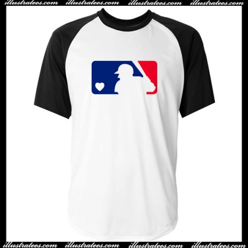 Baseball Love Logo Baseball Shirt