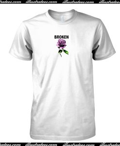 Broken Rose T Shirt