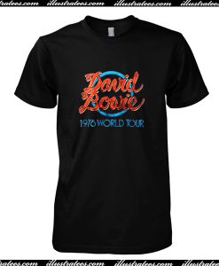 David Bowie 1978 World Tour T Shirt