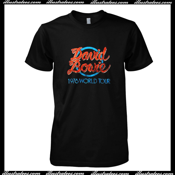 David Bowie 1978 World Tour T Shirt