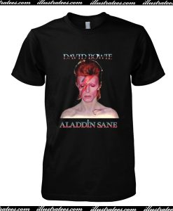 David Bowie Aladdin Sane T Shirt