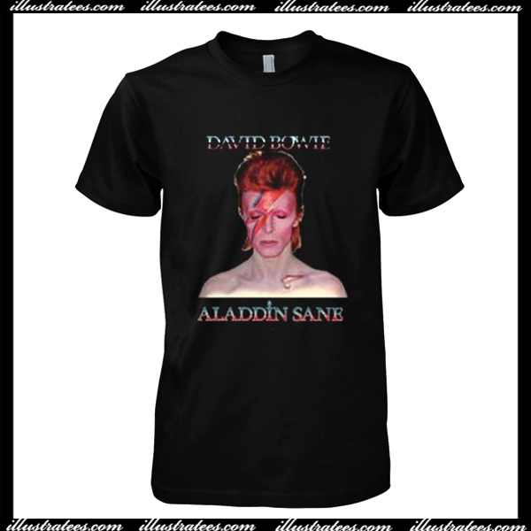 David Bowie Aladdin Sane T Shirt