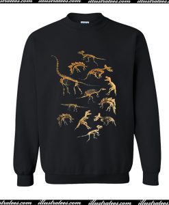 Dinosaur Skeleton Sweatshirt