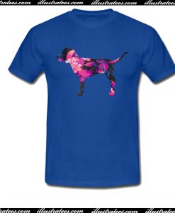 Dog Flower T Shirt