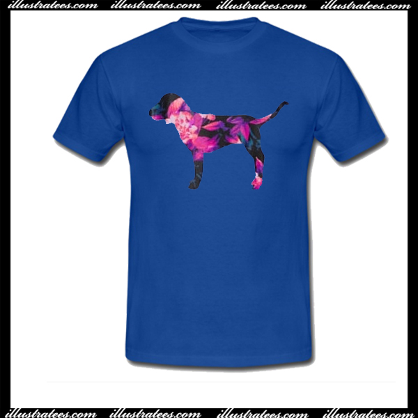 Dog Flower T Shirt