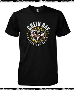 Green Day Revolution Radio T Shirt