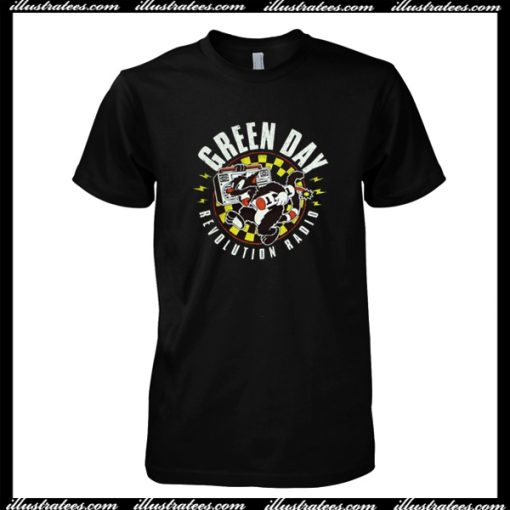 Green Day Revolution Radio T Shirt