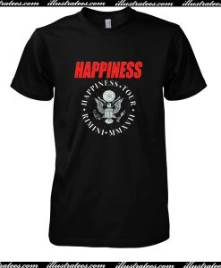 Happiness Tour Rimini T Shirt