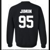Jimin 95 Sweatshirt Back