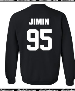 Jimin 95 Sweatshirt Back