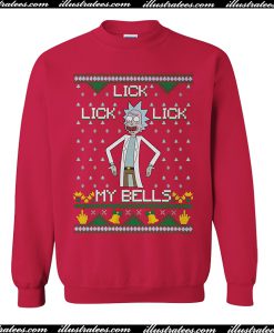 Lick My Bells Christmas sweatshirt