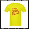 Mike Lucas Dustin Eleven Will T Shirt