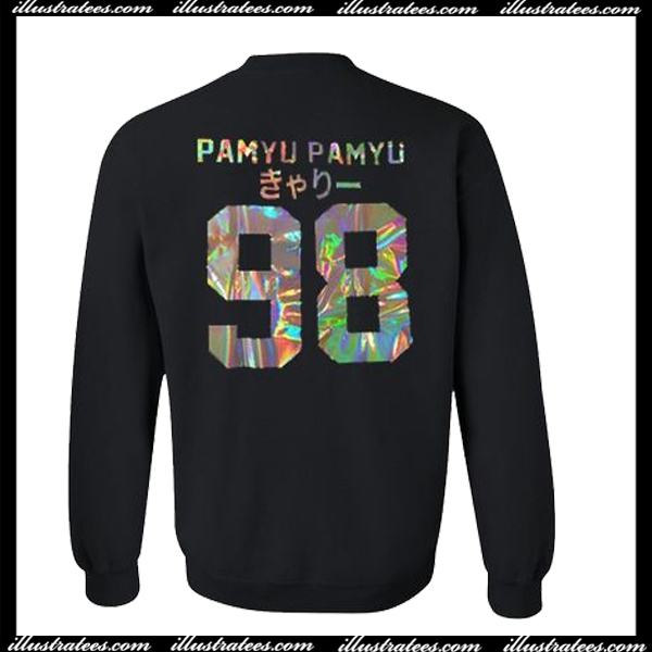 Pamyu pamyu 98 Back sweatshirt back