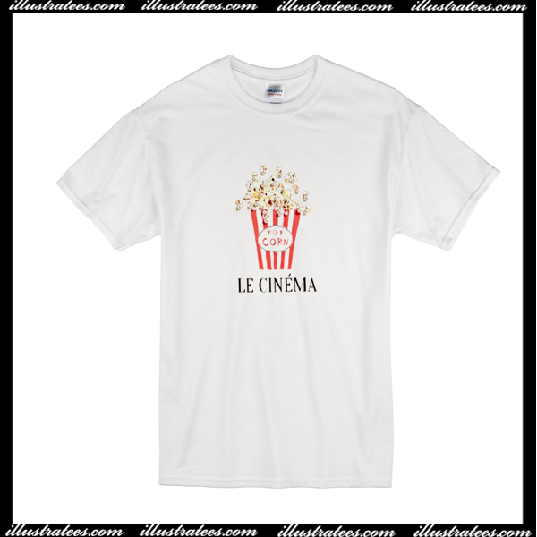Pop Corn Le Cinema T Shirt