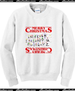 Stranger Things Merry Christmas Sweatshirt