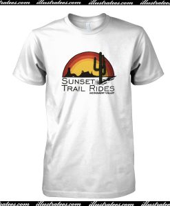 Sunset Trail Rides T Shirt