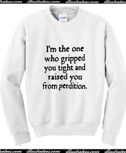 Supernatural Castiel Perdition Girls Sweatshirt