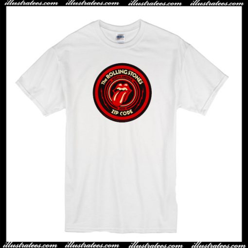 The Rolling Stones Zip Code T-Shirt