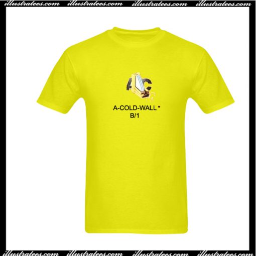 A Cold Wall Gold Yellow T-Shirt