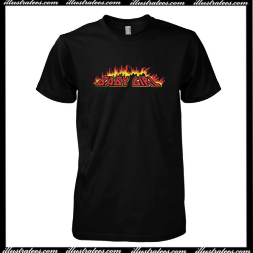 Baby Girl Flame T-Shirt