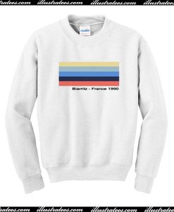 Biarritz France 1990 Sweatshirt