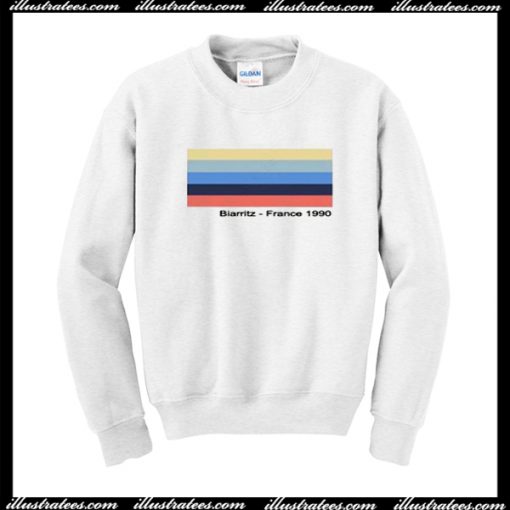 Biarritz France 1990 Sweatshirt