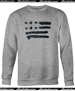 Black American Flag sweatshirt