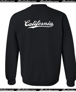 California Sweatshirt Back