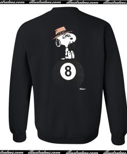 HUF x Peanuts Spike Sweatshirt Back