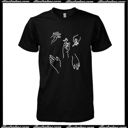 Hands Holding Cigarettes T-Shirt