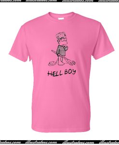 Hellboy Bart Simpson T Shirt