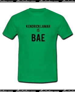 Kendrick Lama Is Bae T Shirt