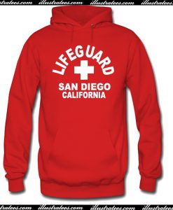 Lifeguard San Diego California Hoodie