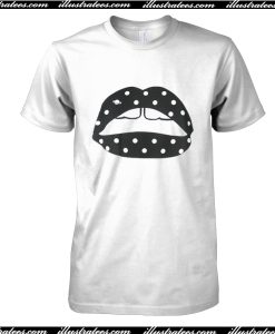 Lips Polkadot T Shirt