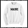 Maine sweatshirt