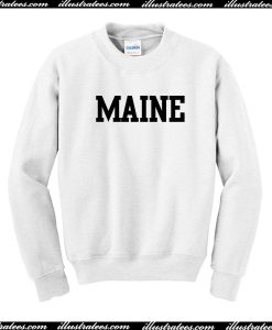 Maine sweatshirt