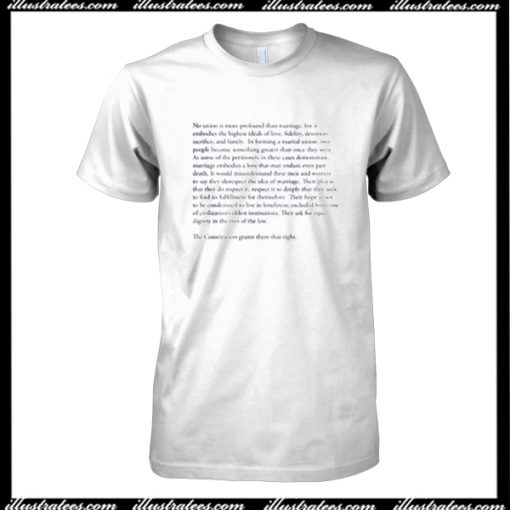 Mariage Homosexuel T-Shirt